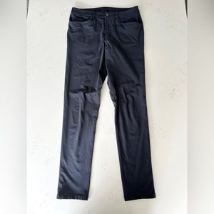 Lululemon ABC Slim *Warpstreme Pants  - 6 Pocket - Black - Size 30